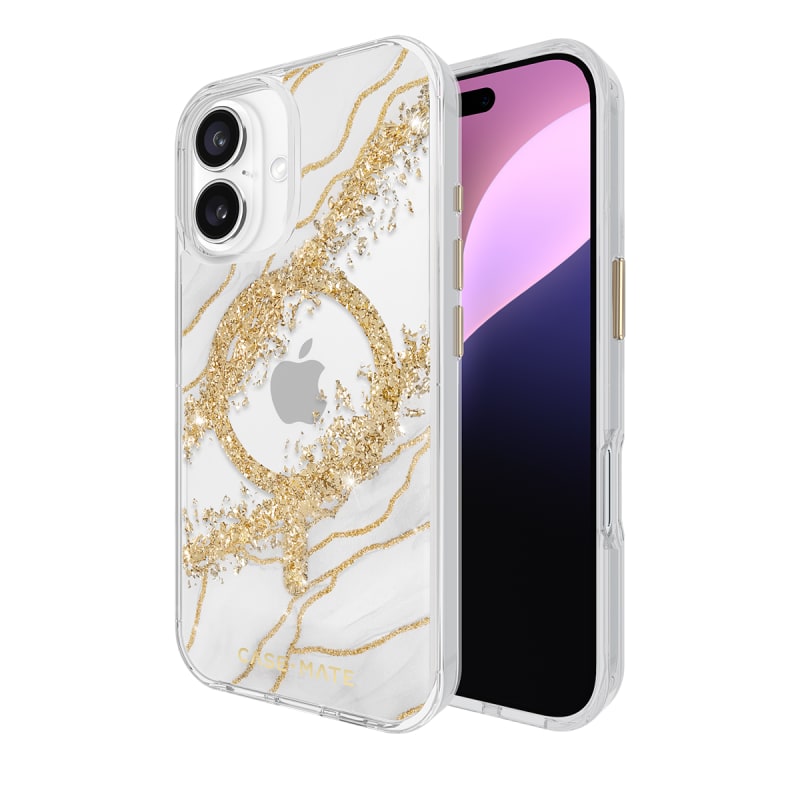 Case-Mate Karat MagSafe Case for iPhone 16 - Granite