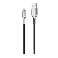 Thumbnail for Cygnett Armoured Lightning to USB-A Double Braided Nylon Cable 1M - Black
