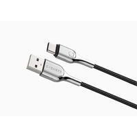 Thumbnail for Cygnett Braided 1m USB-C to USB-A Cable - Black