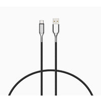 Thumbnail for Cygnett Braided 1m USB-C to USB-A Cable - Black
