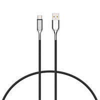 Thumbnail for Cygnett Armoured USB-C to USB-A (USB 2.0) Cable (2m) - Black