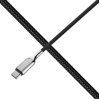 Thumbnail for Cygnett Armoured USB-C to USB-A (USB 2.0) Cable (2m) - Black