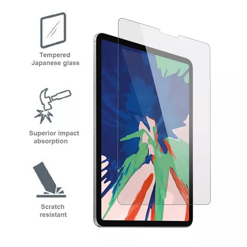 Cygnett Opticshield Glass Screen Protecter for Ipad Air 13 / Pro 12.9 3rd/4th/5th/6th Gen - Clear