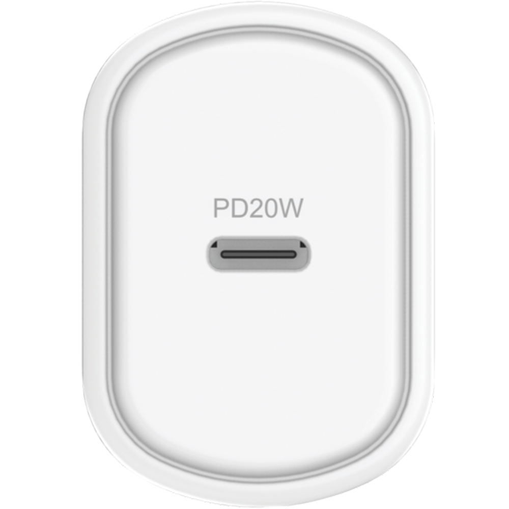 Cygnett 20W USB-C PD AC Wall Charger for iPhone and iPad - White