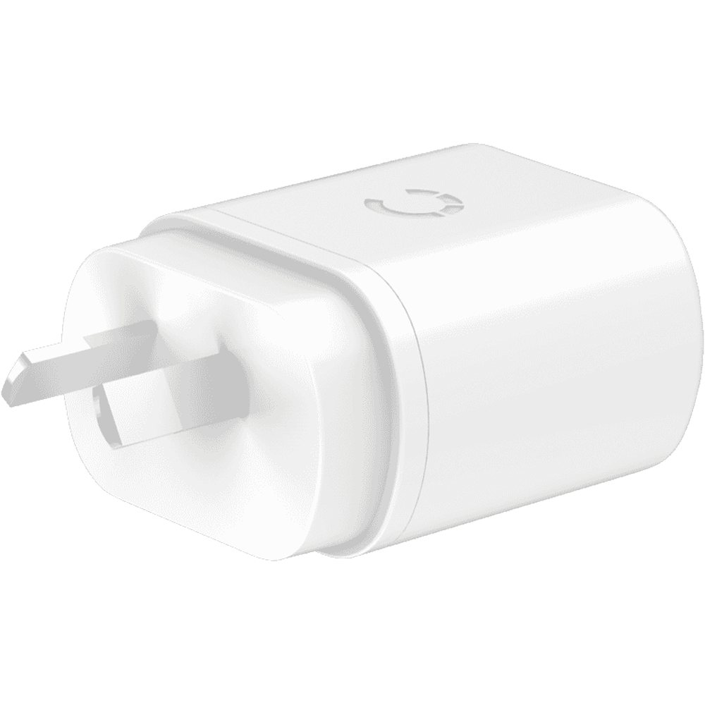 Cygnett 20W USB-C PD AC Wall Charger for iPhone and iPad - White