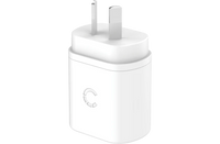 Thumbnail for Cygnett 20W USB-C PD AC Wall Charger for iPhone and iPad - White