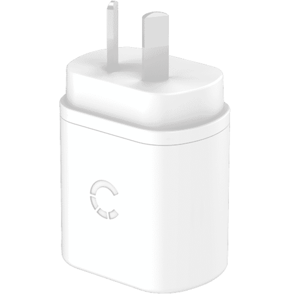 Cygnett 20W USB-C PD AC Wall Charger for iPhone and iPad - White
