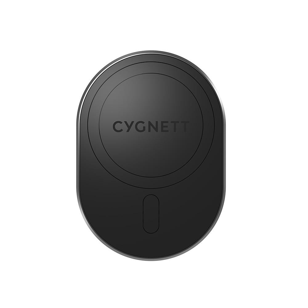 Cygnett MagHold Magnetic Car Wireless Charger Vent Mount - Black
