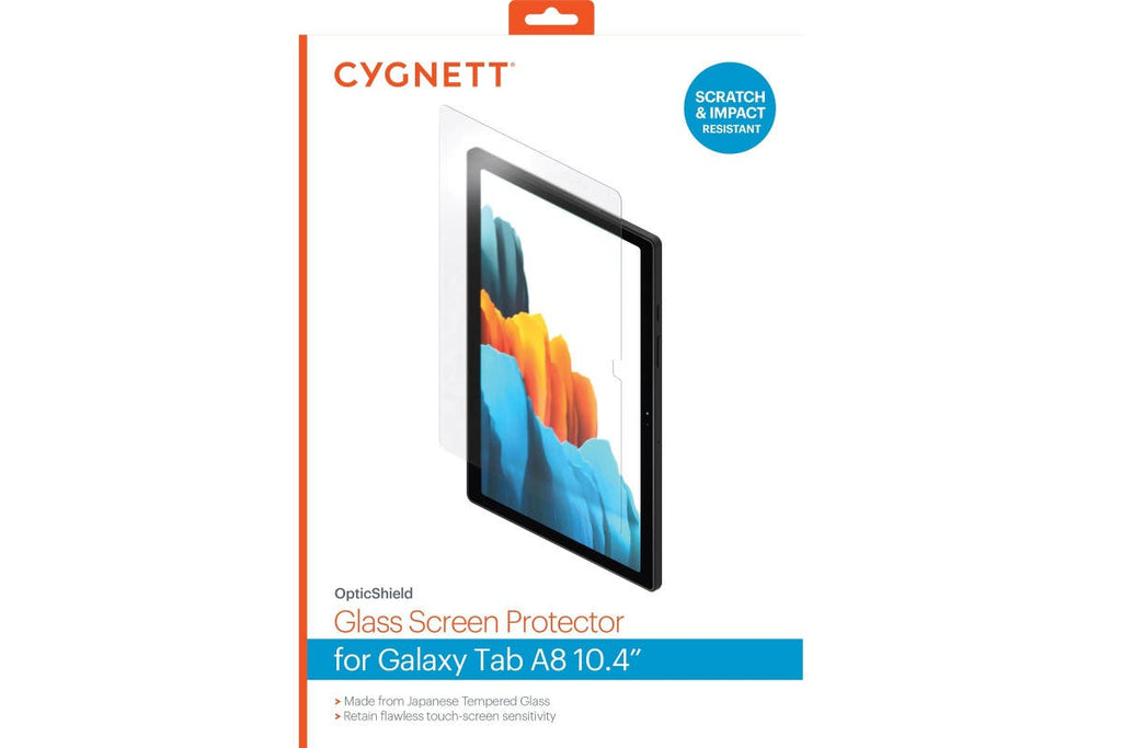 Cygnett Glass Screen Protector for Samsung Galaxy Tab A8 - Clear