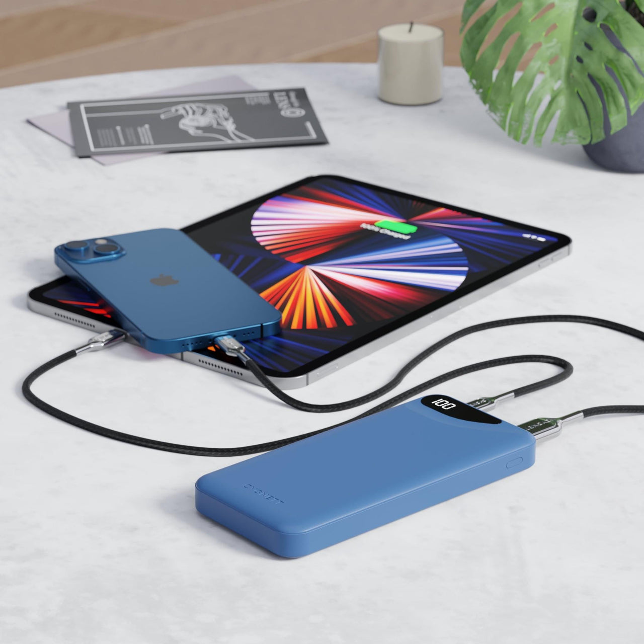 Cygnett ChargeUp Boost Gen3 10,000 mAh Power Bank - Blue