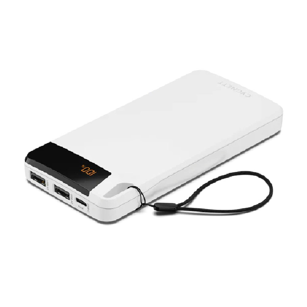 Cygnett ChargeUp Boost 4th Gen 10K mAh Power Bank-White