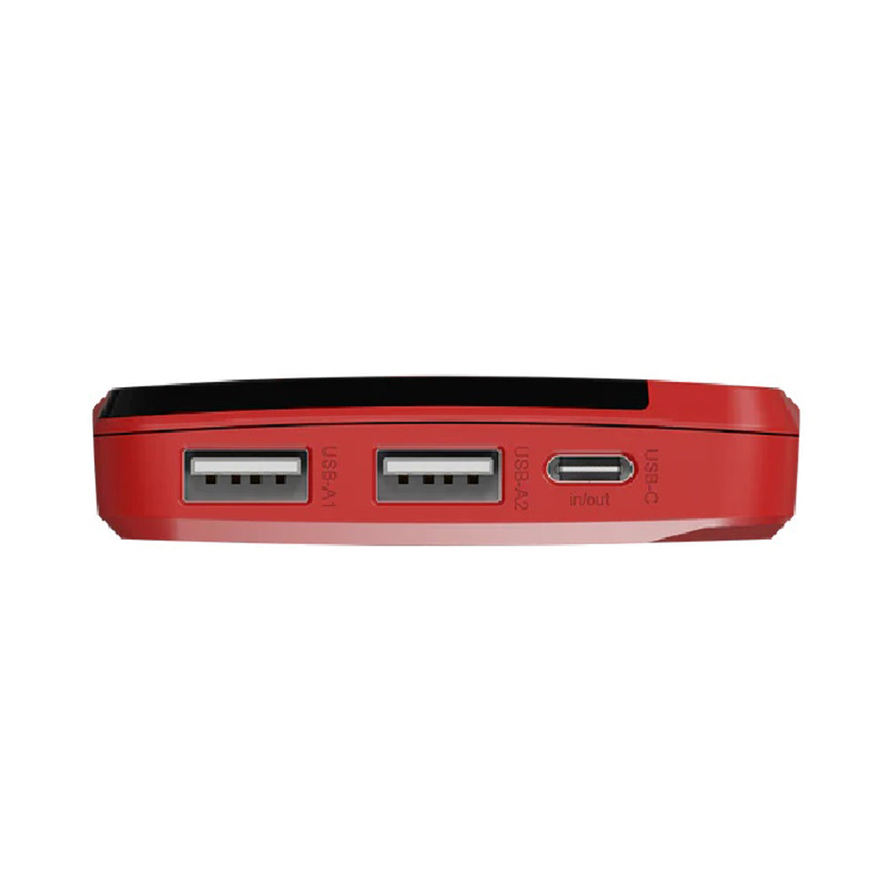 Cygnett ChargeUp Boost 4th Gen 10K mAh Power Bank - Red