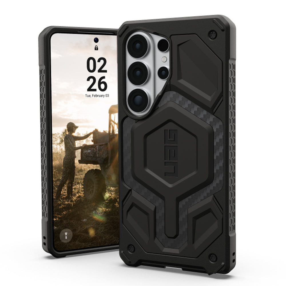 UAG Monarch Pro Case for Samsung Galaxy S26 Ultra - Carbon Fiber