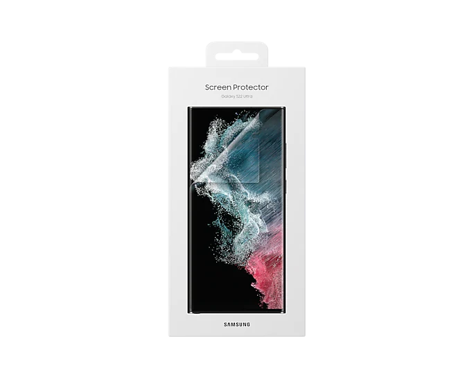 Samsung Screen Protector Film for Galaxy S22 Ultra - Transparent ( 2 Pack)