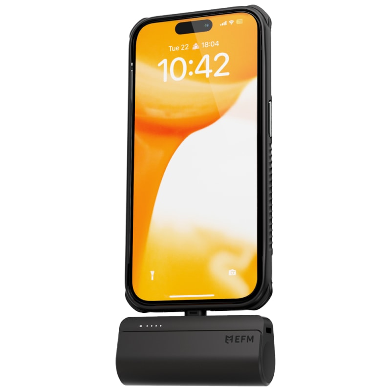 EFM Power On-The-Go Twin Pack for all USB-C Devices - Black