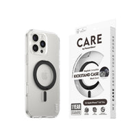 Thumbnail for PanzerGlass CARE MagaSafe & KickStand Compatible Case for Apple iPhone 16 Pro Max- Black