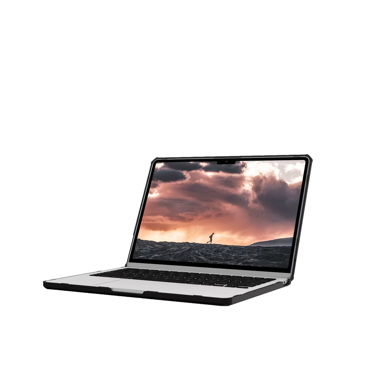 UAG Plyo Series Case for MacBook Air 13" (M5/M4/M3/M2) - Ice/Black
