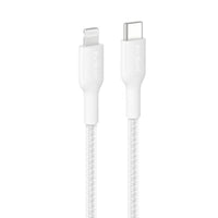 Thumbnail for Belkin BoostCharge Pro Braided USB-C to Lightning Cable 1M - White