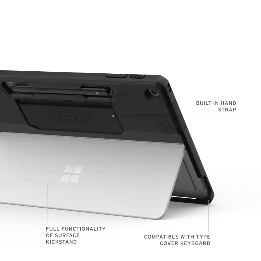 UAG Scout Series Case with Handstrap for Surface Pro 12" (1st Ed) - Black