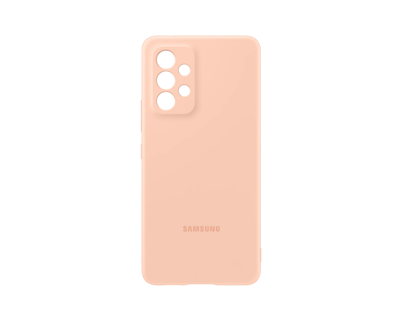 Samsung Silicone Cover for Galaxy A53 5G - Peach