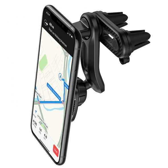 Hoco CA68 Super Magnetic Double Air Vent Car Holder - Black