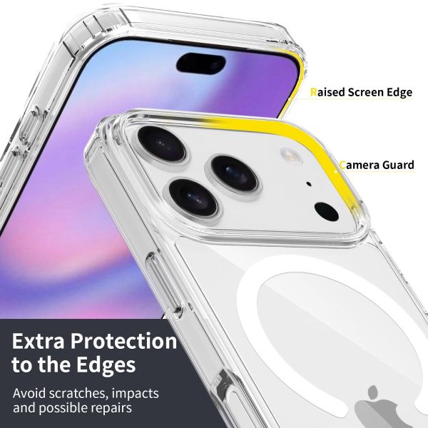 Blacktech MagSafe Case for Samsung Galaxy S26 Ultra - Clear