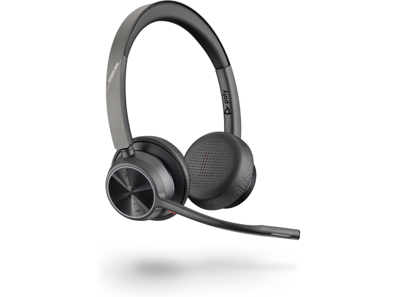 Hp Poly Voyager 4320 Oth Wireless Uc Stereo Headset With Usb-a Bt700 Dongle