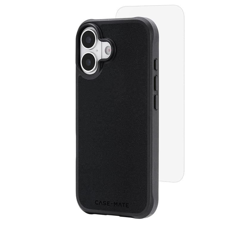 Case-Mate Magsafe Case with Screen Protection for Apple iPhone 17- Black Case