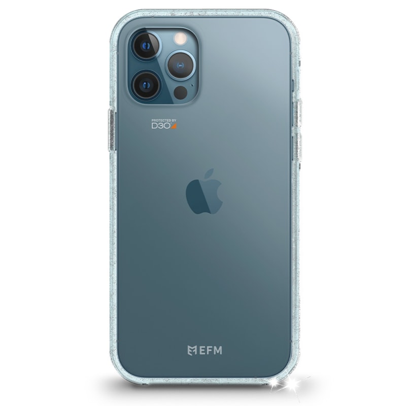 EFM Aspen Case Armour with D3O Crystalex for iPhone 12 Pro Max 6.7" Glitter Mint