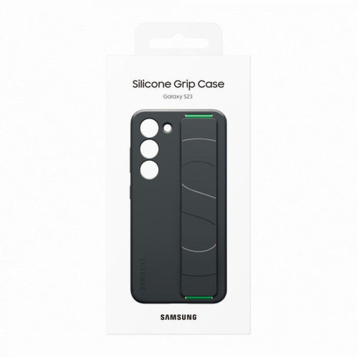 Samsung Silicone Grip Case for Galaxy S23 - Black