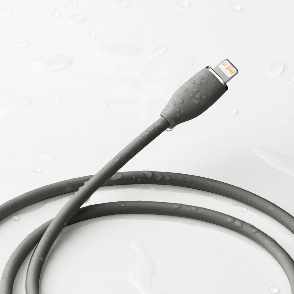 Baseus Jelly Liquid Silica Gel Fast Charging Data Cable Type-C to iP 20W 1.2m - Black