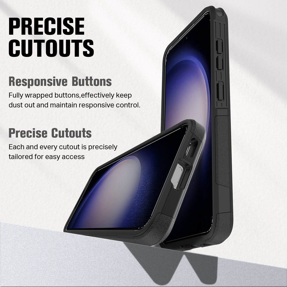 Blacktech Magsafe Case with Stream Line for Samsung Galaxy S26 Ultra - Black