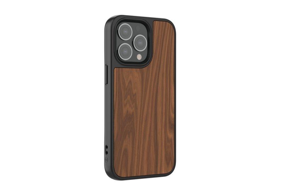 Impact Zero Black for iPhone 13 Pro Max - Walnut