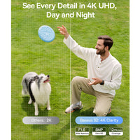 Thumbnail for Baseus Security S2 Outdoor Camera 4K - White