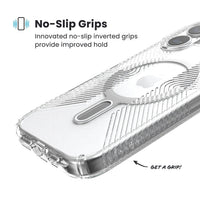 Thumbnail for Speck Presidio Clear Grip for iPhone 17 - Clear/Silver