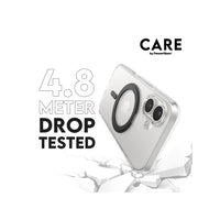 Thumbnail for PanzerGlass CARE MagaSafe & KickStand Compatible Case for Apple iPhone 16- Black