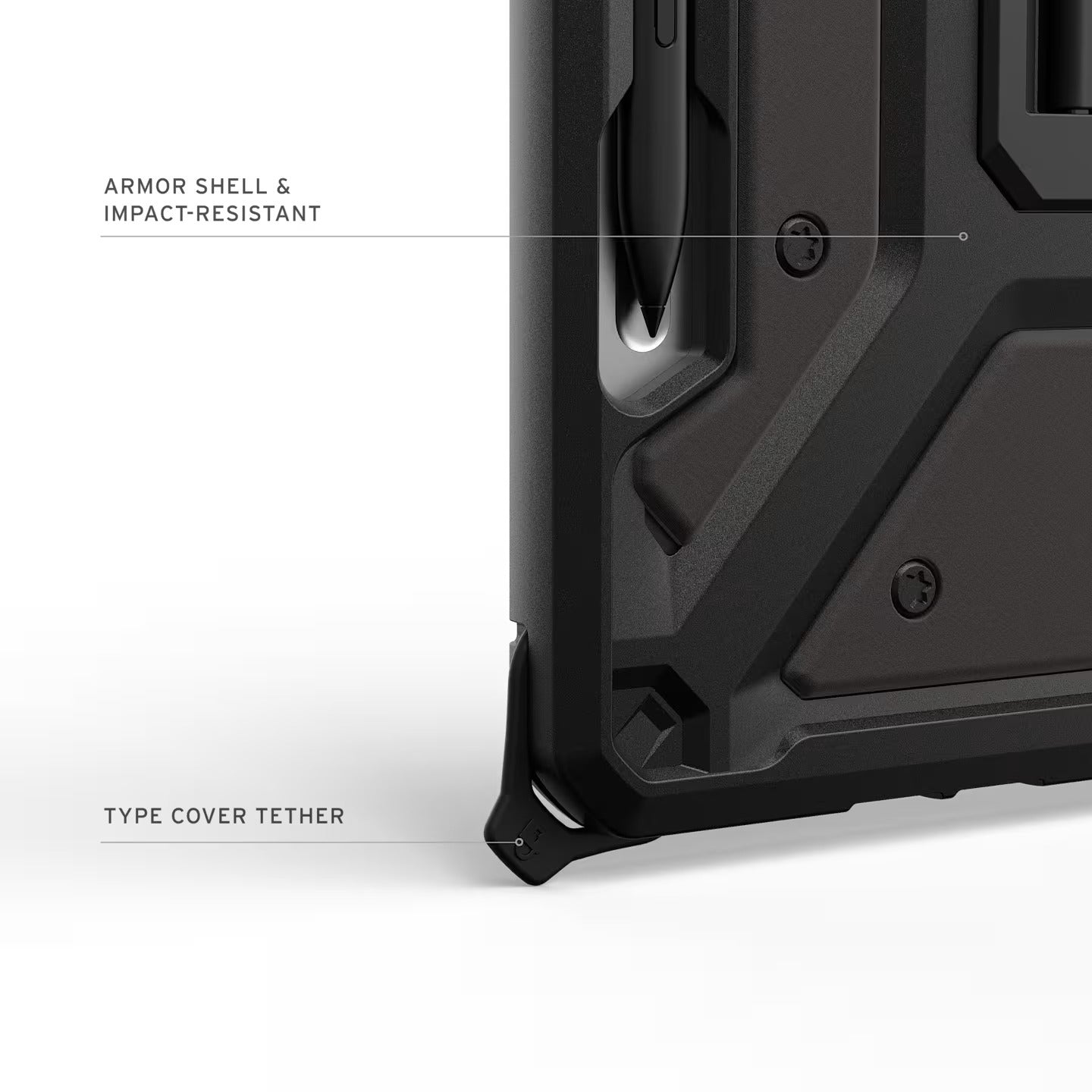 UAG Metropolis SE Microsoft Surface Pro 12" (1st Edition) Case - Black
