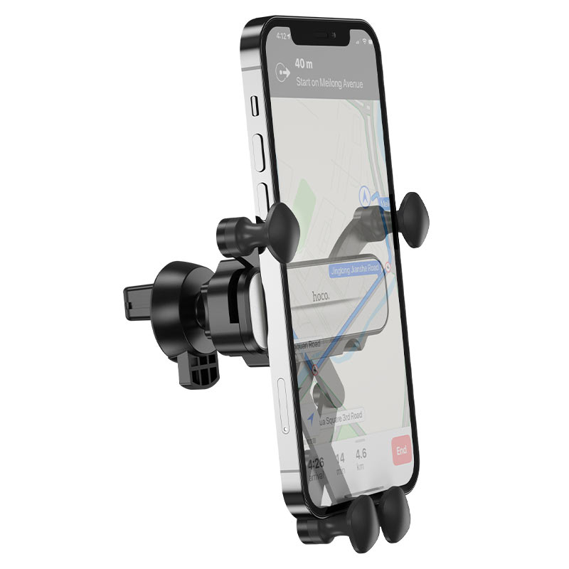 Hoco CA102 Gravity Linkage Vent Car Holder - Black
