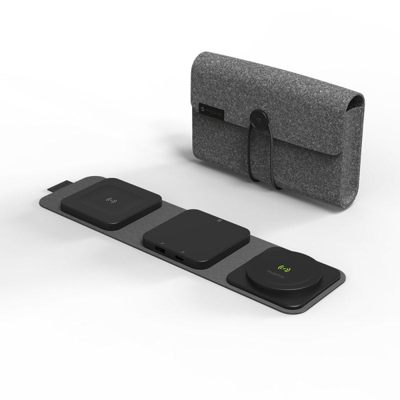 Mophie Snap+ MagSafe Wireless Multi-Device includes 30W Travel Charger Qi Devices