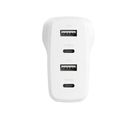 Thumbnail for Cygnett Powerplus 45W Multiport Wall Charger - White