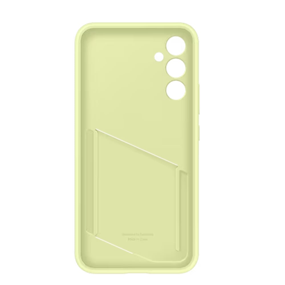 Samsung Card Slot Case for Galaxy A34 - Lime