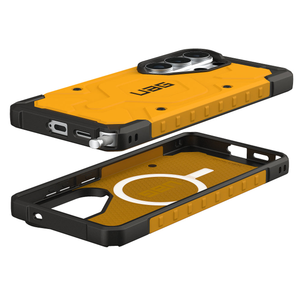 UAG Pathfinder Case with Magnet for Samsung Galaxy S26 Ultra- Heritage Yellow