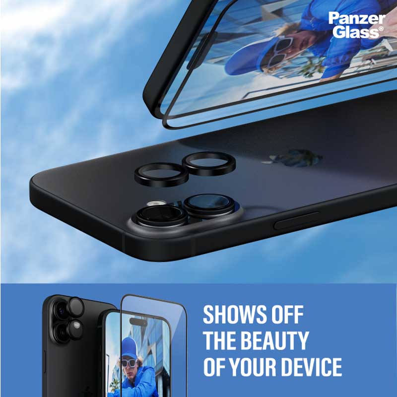 PanzerGlass 2-in-1 Bundle for iPhone 16 Plus - Clear