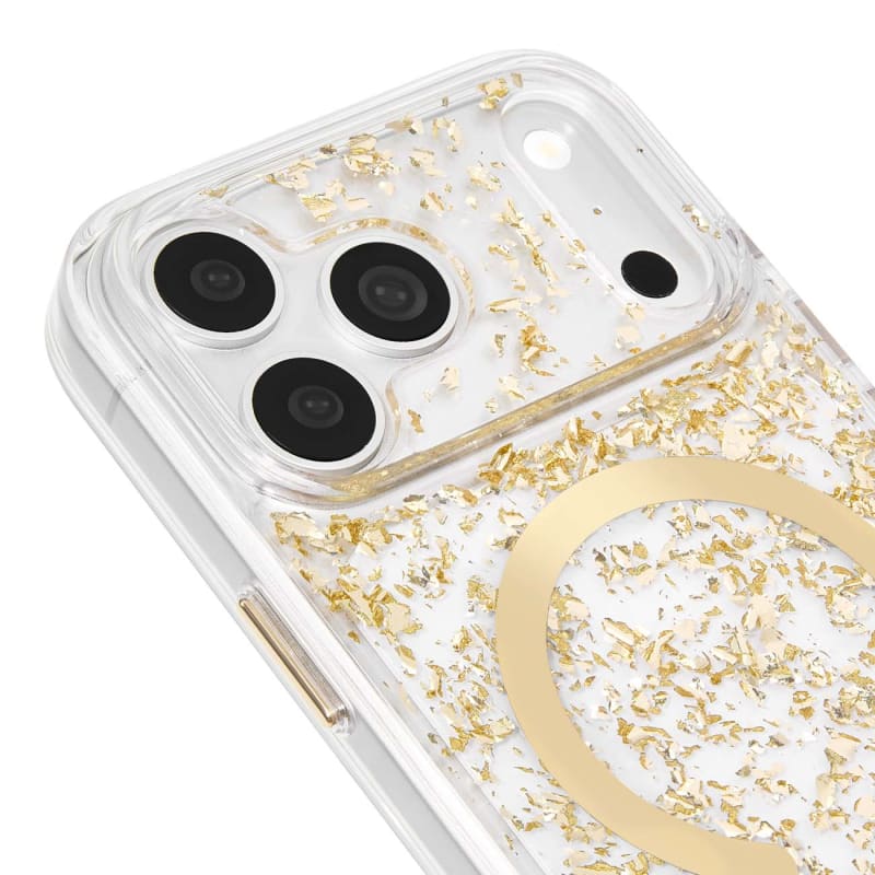 Case-Mate Karat Flakes MagSafe Case for iPhone 18 Pro - Gold