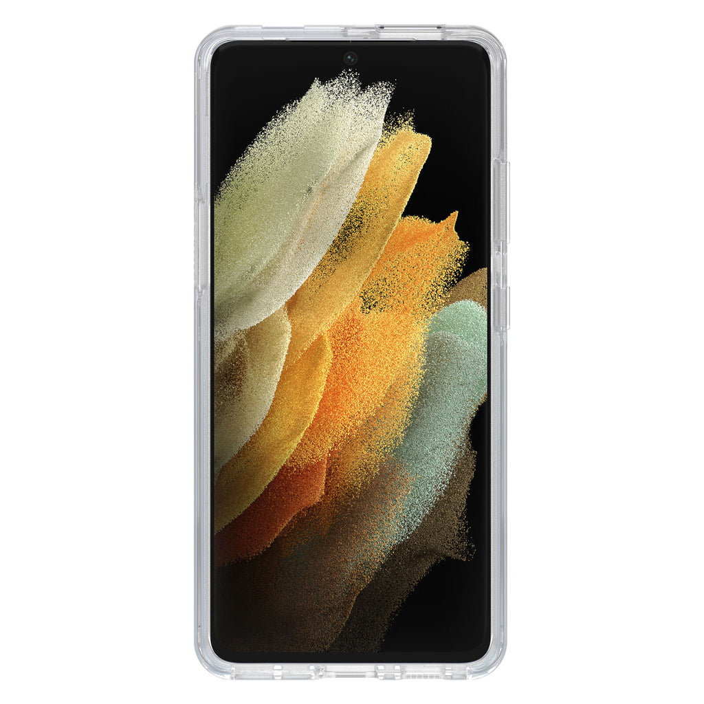 OtterBox Symmetry Series Clear Case for Galaxy S21 Ultra 5G - Clear Glitter