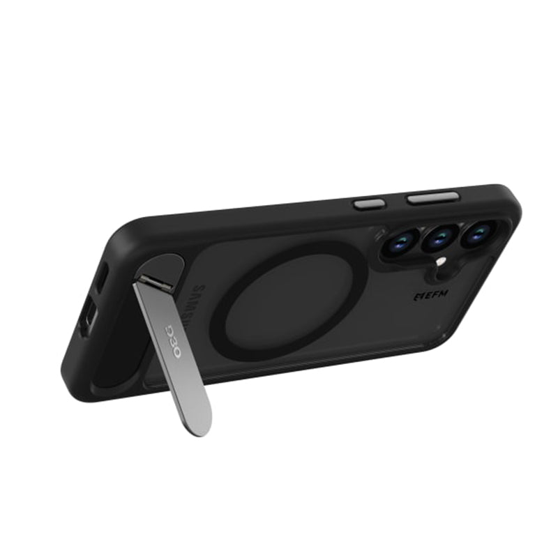 EFM Alta Case with D3O BIO for Samsung Galaxy S25+ (S25 Plus) - Black/Clear