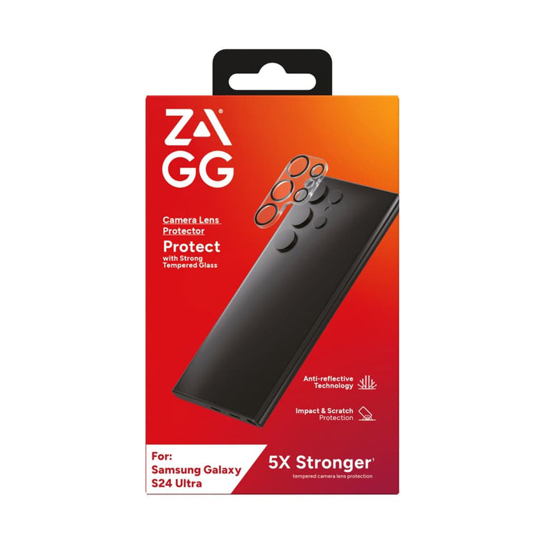 ZAGG Glass All-in-one Camera Lens Protector for Samsung Galaxy S24 Ultra