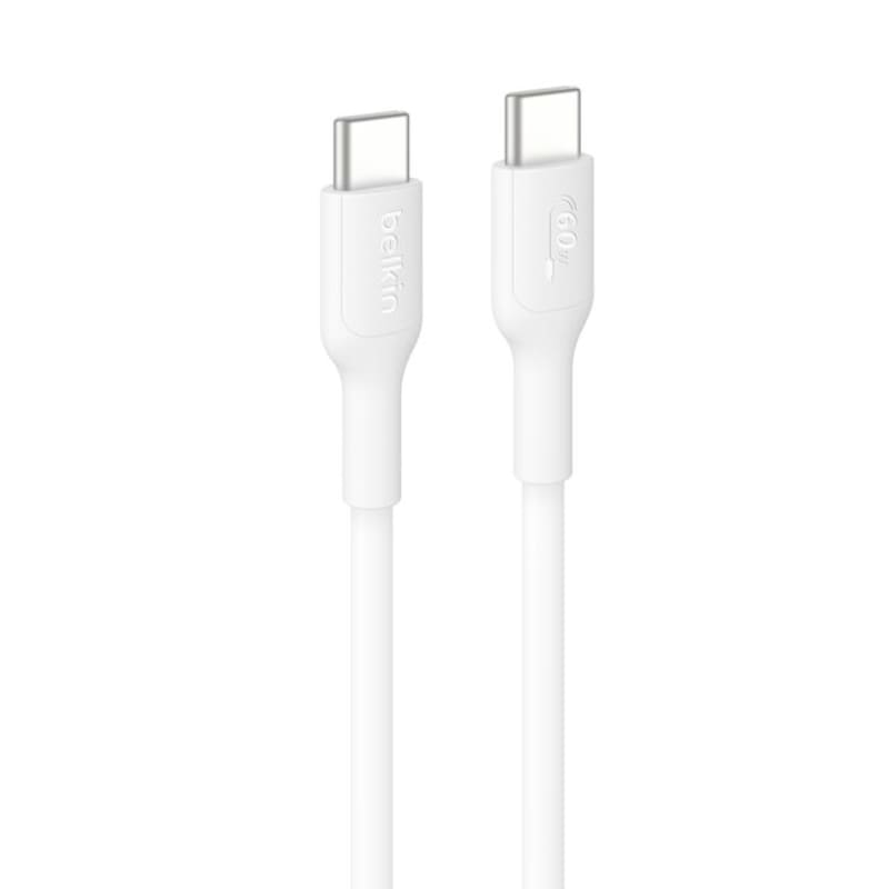 Belkin Boost Charge USB-C to C 60W Cable - 1m Universally compatible - White