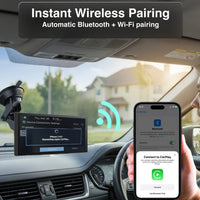 Laser 12-inch CarPlay Android Auto Dual Camera