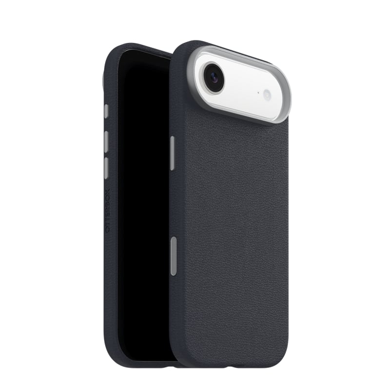 OtterBox Symmetry MagSafe Cactus Leather Case with Cam Control for iPhone Air- Riverside Blue